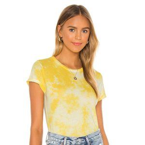 AGOLDE Linda Crop Tie Dye Tee S